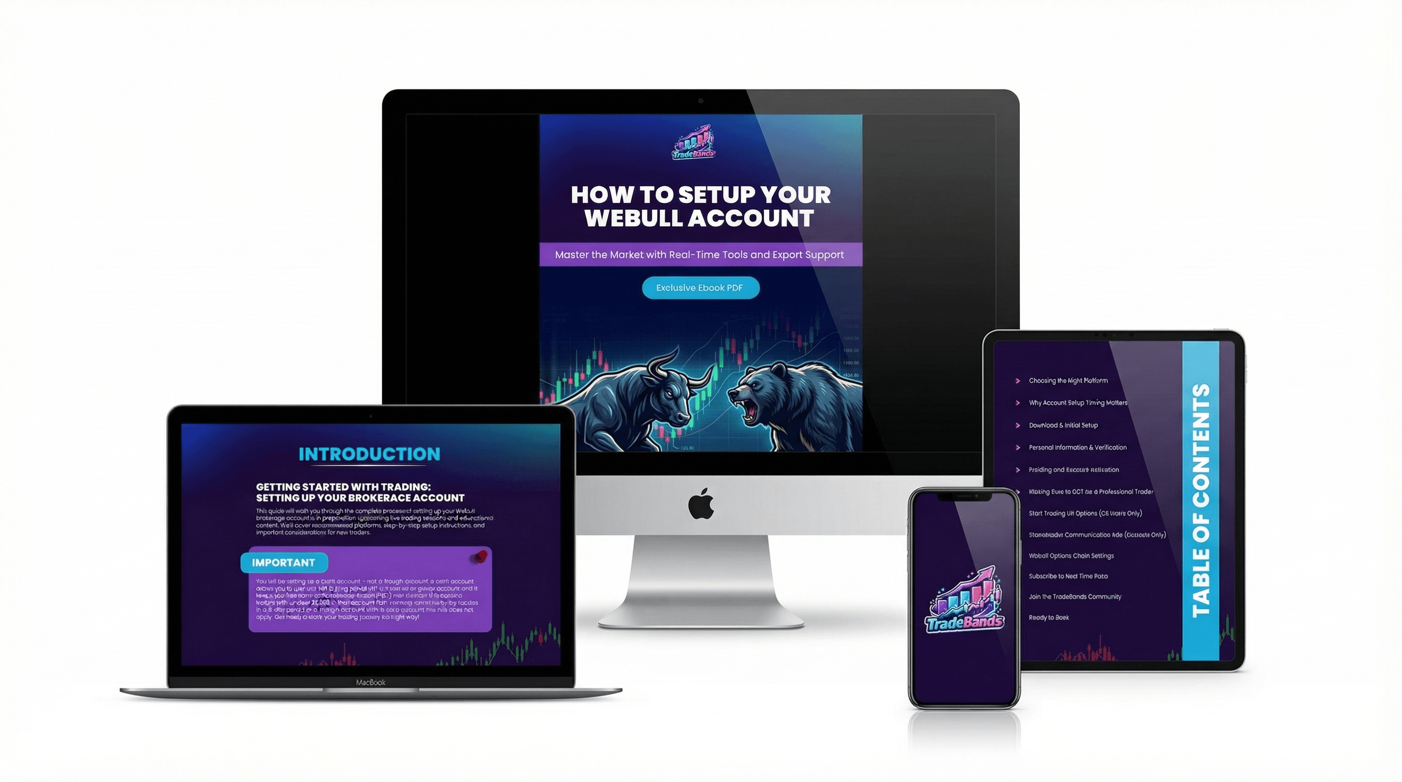 TradeBands Bundle on all devices